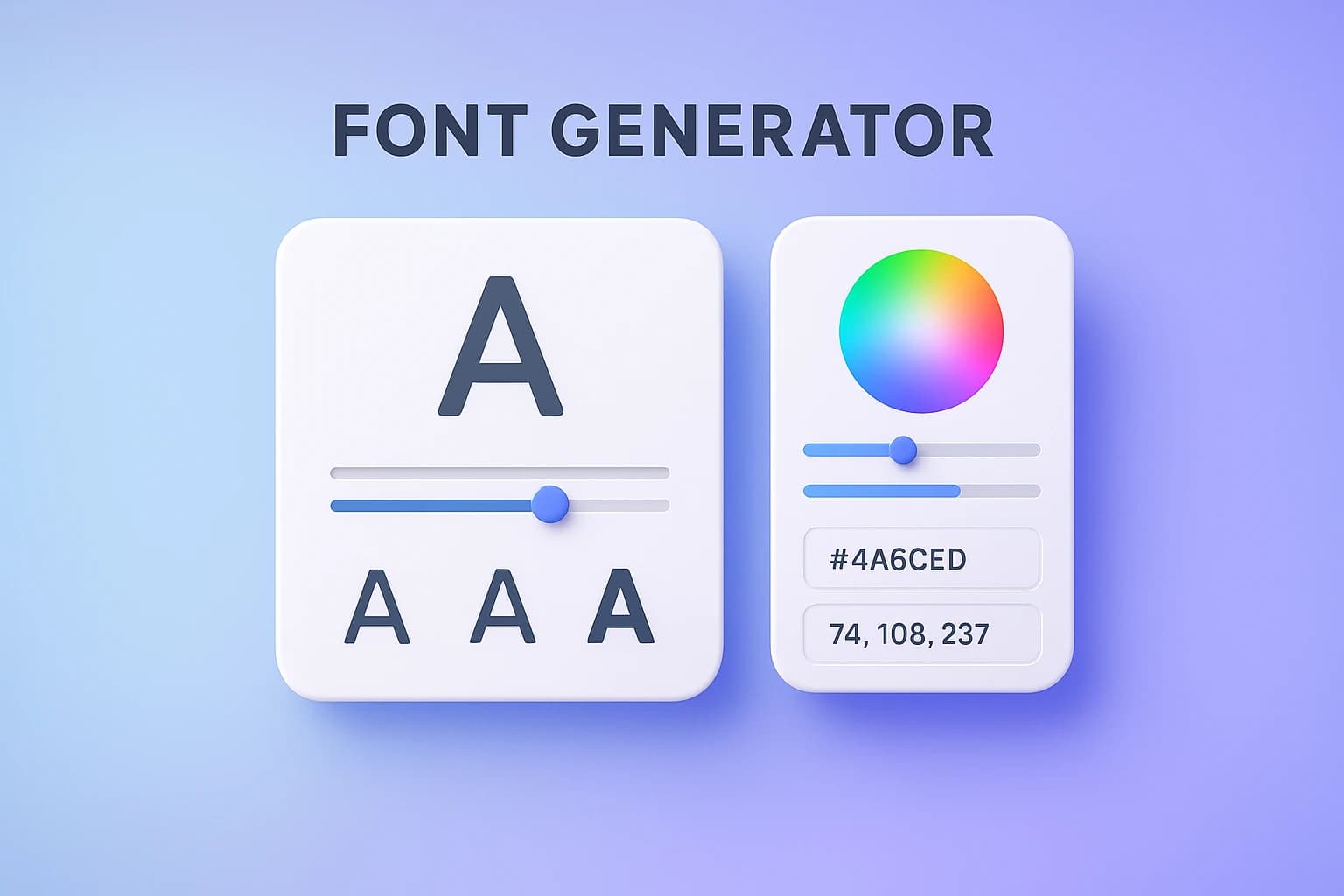 Screenshot of the ImageConvertors Google Fonts preview interface